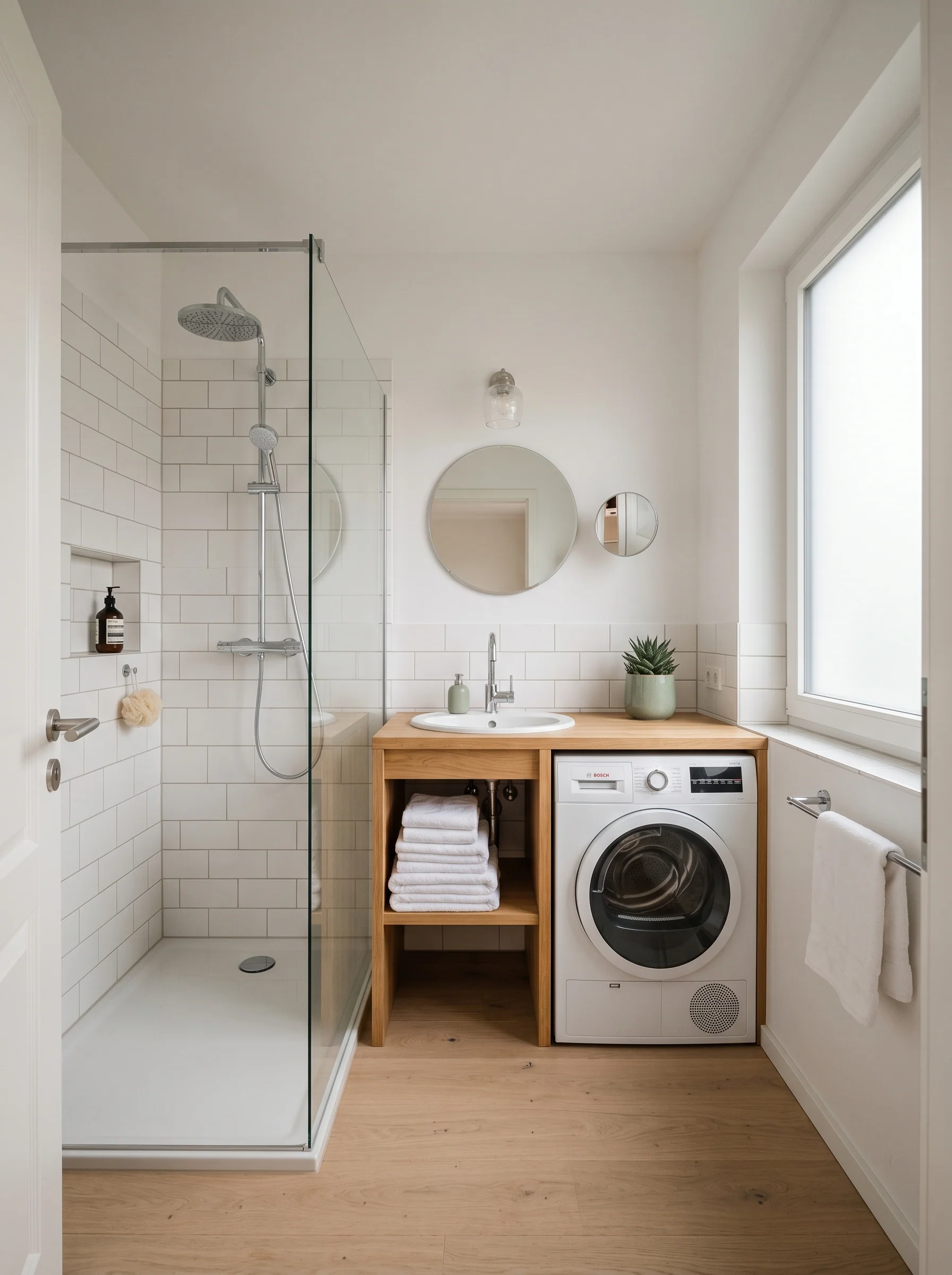 Modernes Duschbad